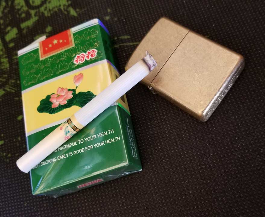 出口版免税软包荷花vs内销硬盒版荷花吃味风格基本一致