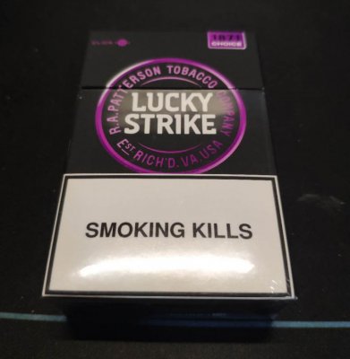 【图】欧盟（Lucky Strike）好彩蓝莓爆珠外烟