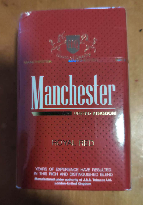 阿联酋红曼切斯特（manchester弗吉尼亚混合型）包装细节图