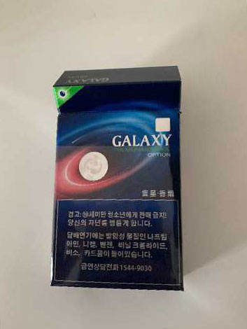 韩国galaxybluestar蓝莓味