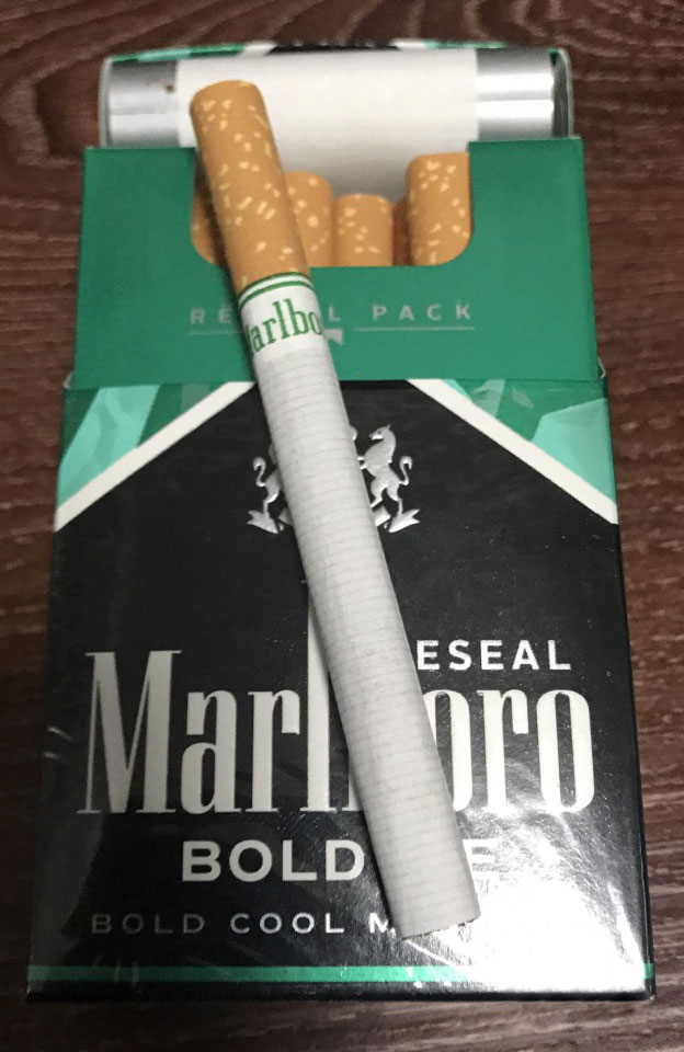 美税MARLBORO BOLD ICE黑冰万宝路