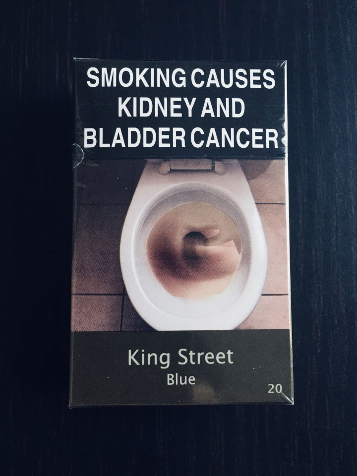 KING蓝国王香烟图片